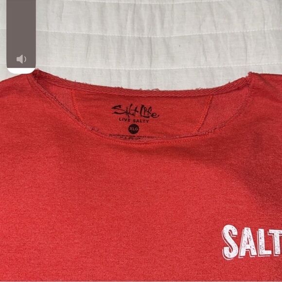 Salt Life XL Crew French Terry Cloth Interior Cotton Blend Pullover Sweatshirt - Picture 12 of 15